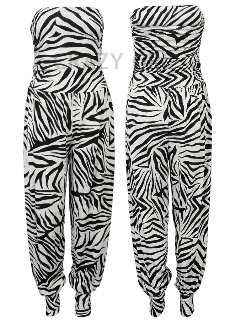 zebra jumpsuit